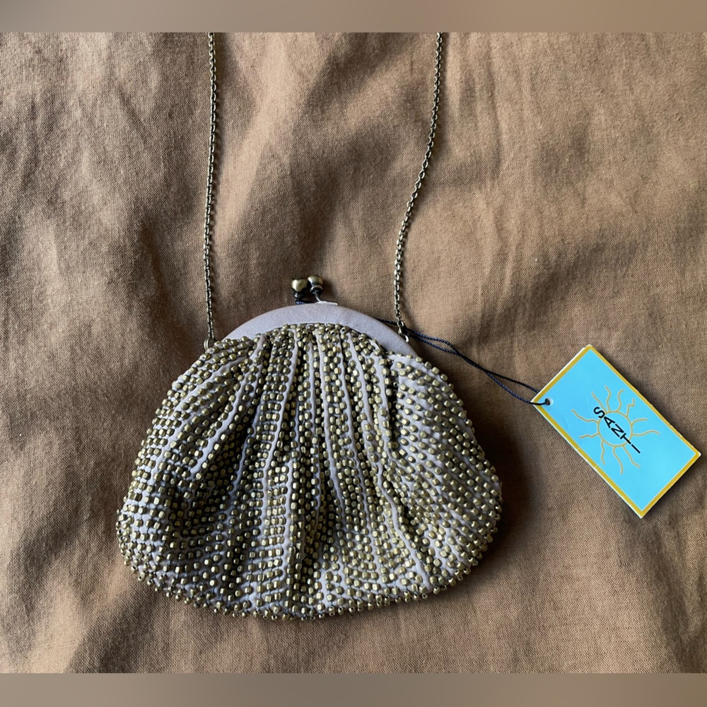 Elegant Beaded Evening Clutch